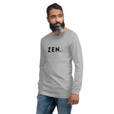 Z E N . Unisex Long Sleeve Tee