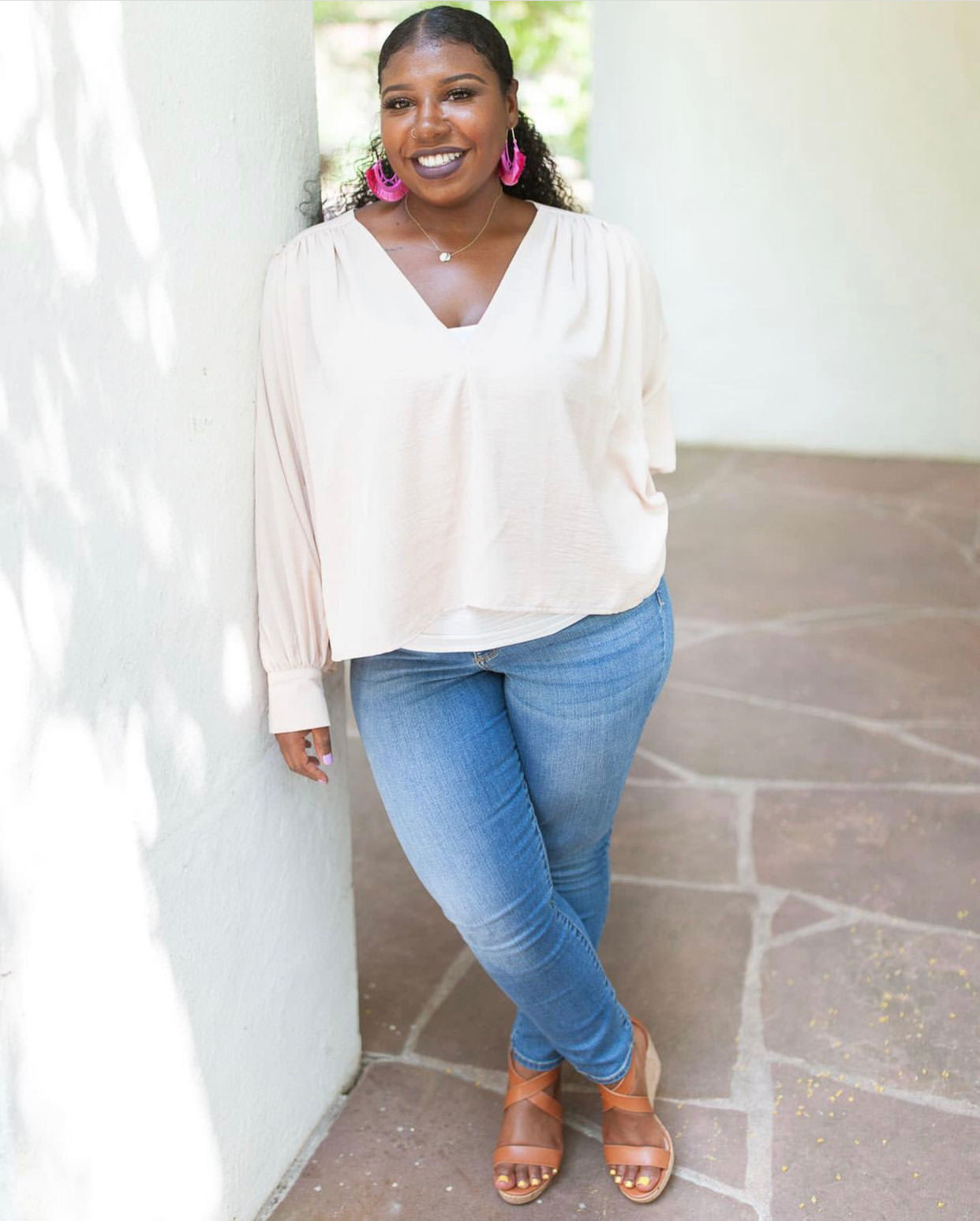 Mahogany Wilson yoga and journaling at Enso Apothecary yoga studio DFW metroplex