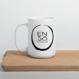 Ensō White Glossy Mug